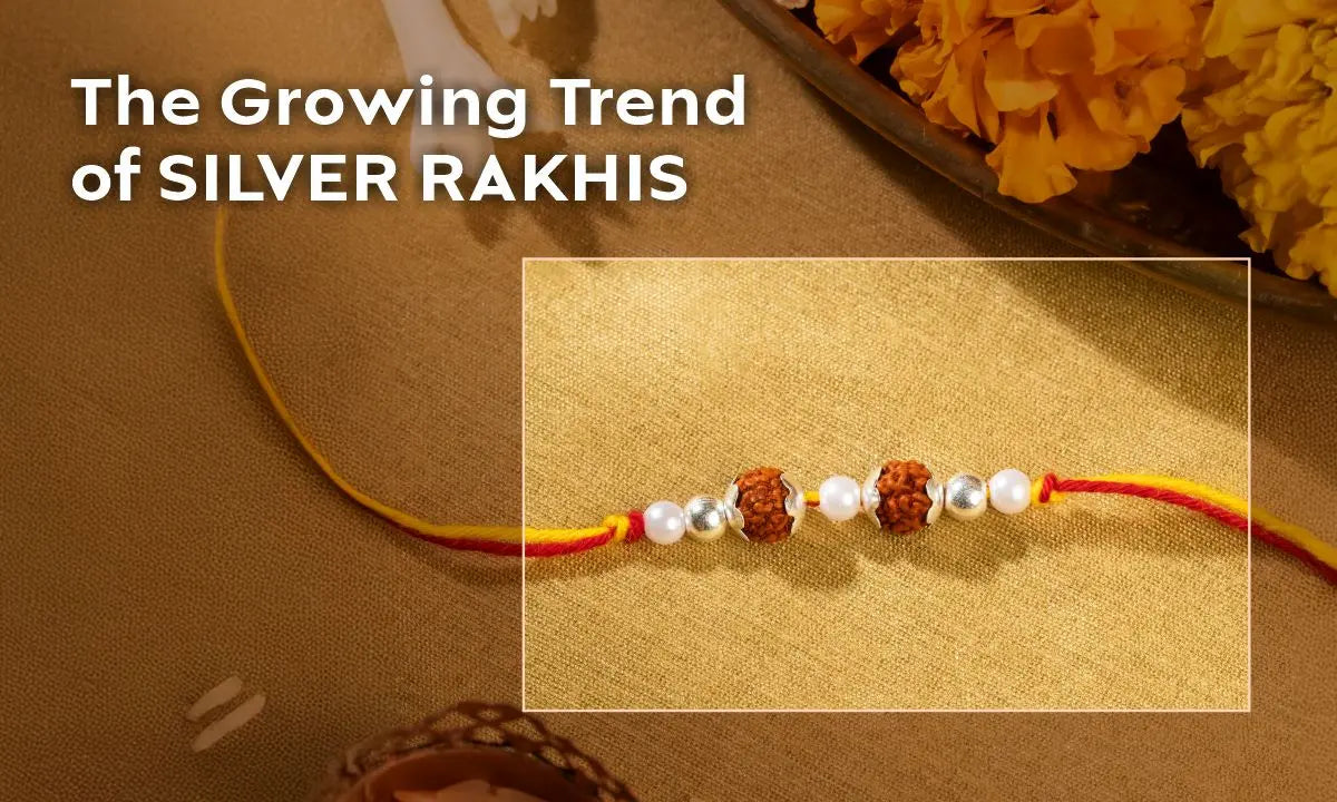 Celebrate Rakhi with Grace: The Growing Trend of Silver Rakhis