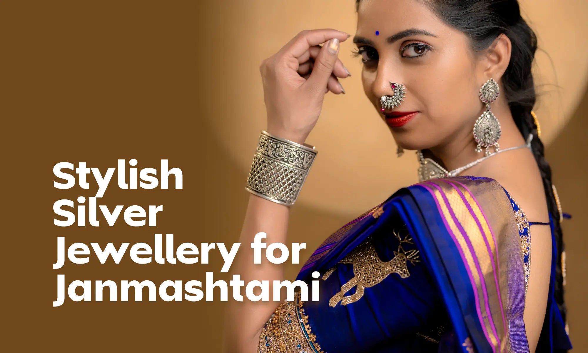 Festive Glow: Stylish Silver Jewellery for Janmashtami Celebrations