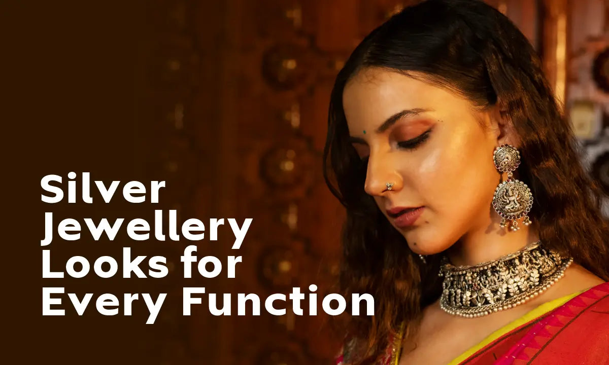 From Haldi to Sangeet: Silver Jewellery Looks for Every Function