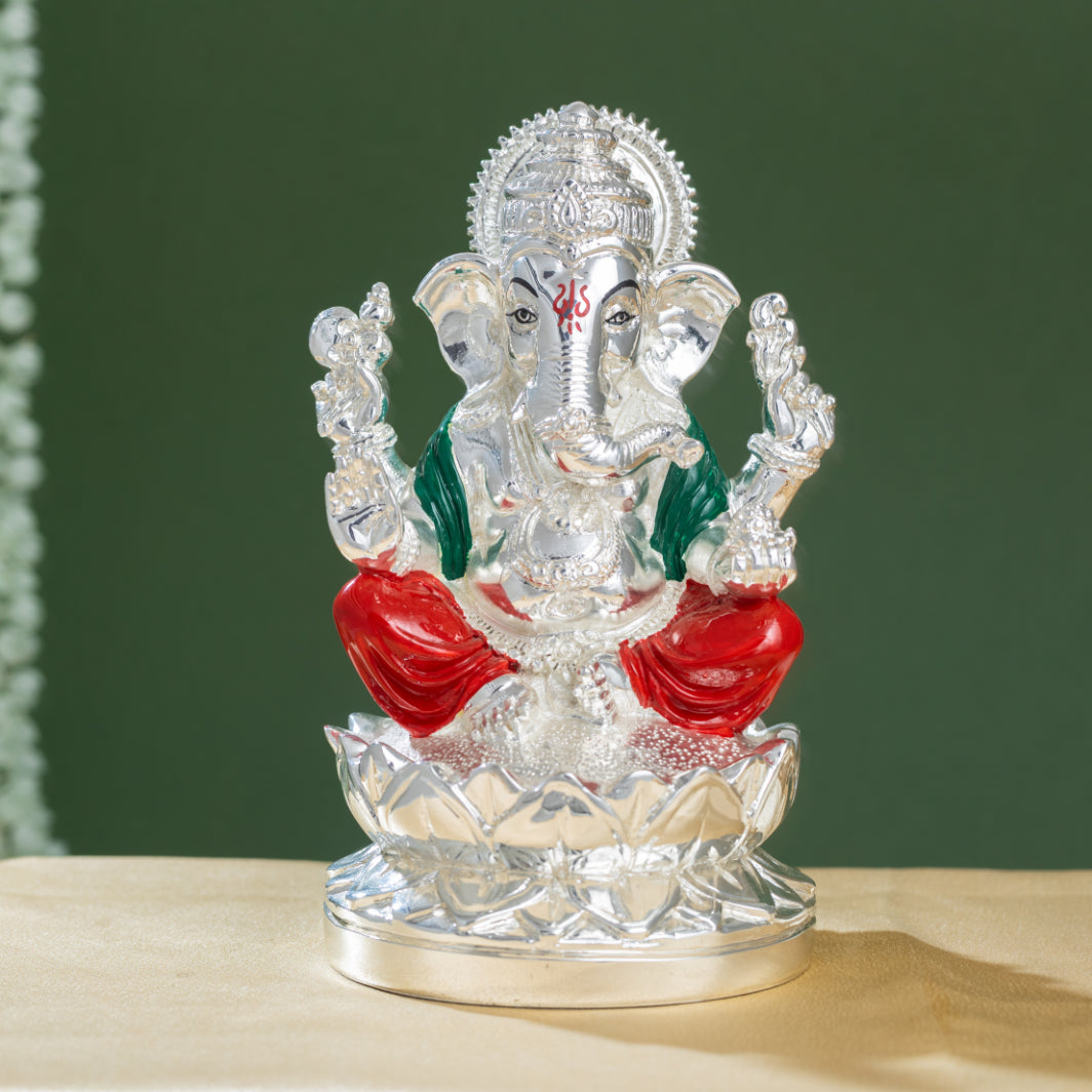 Celestial Ganpati ( SILVER PLATED)