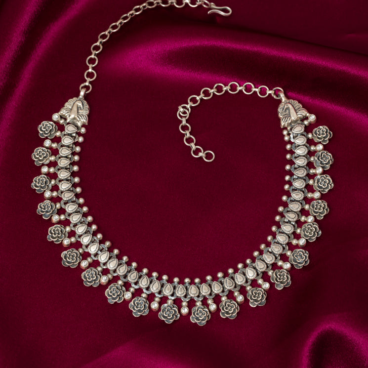 Petal Charm Necklace