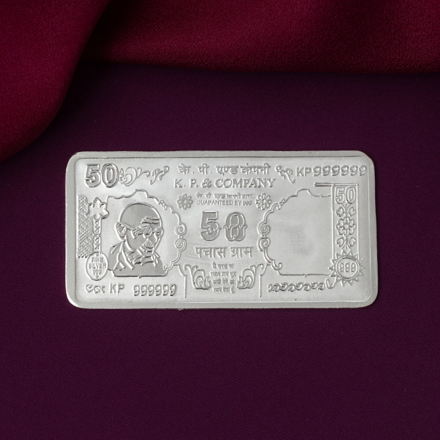Rs. 50 Silver Note