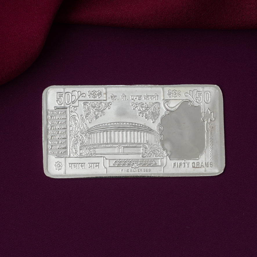Rs. 50 Silver Note