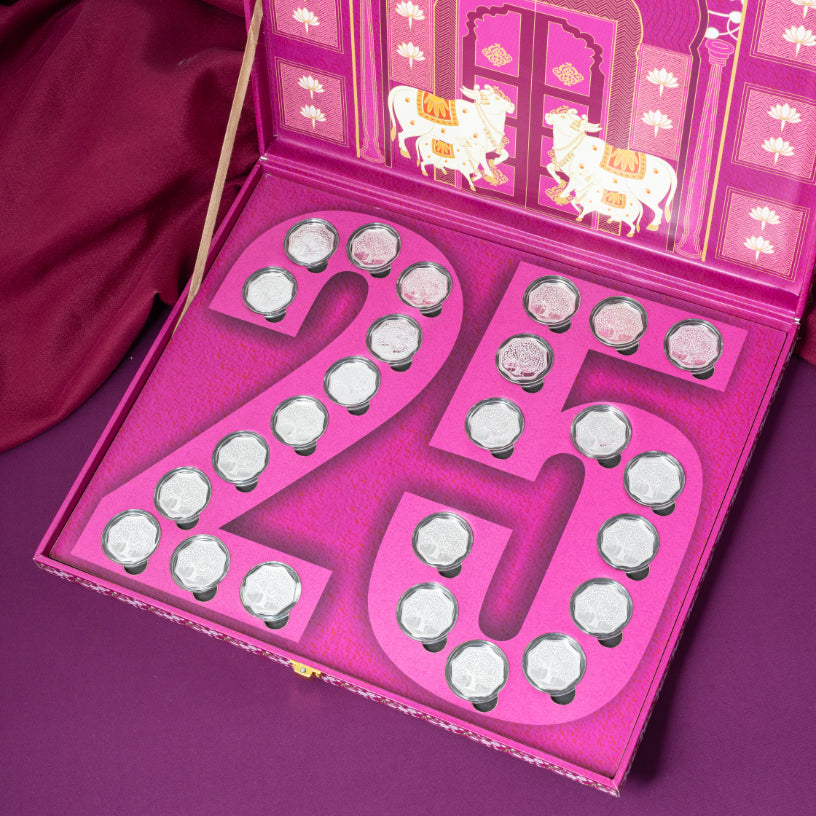 25th Anniversay/ Birthday Coin Set