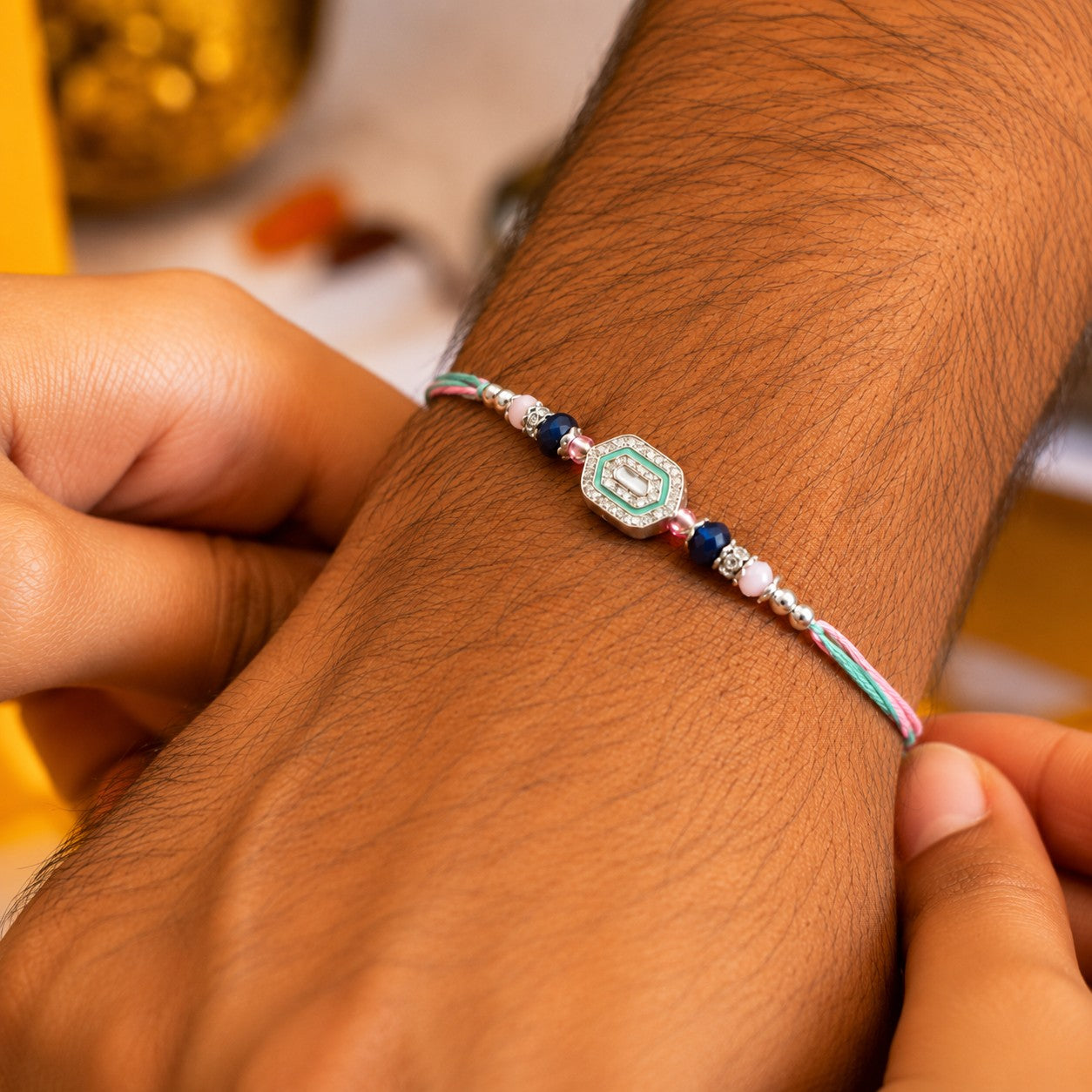 Aariv Green Harmony Rakhi