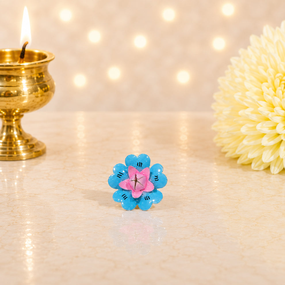 Blue Floral Flower