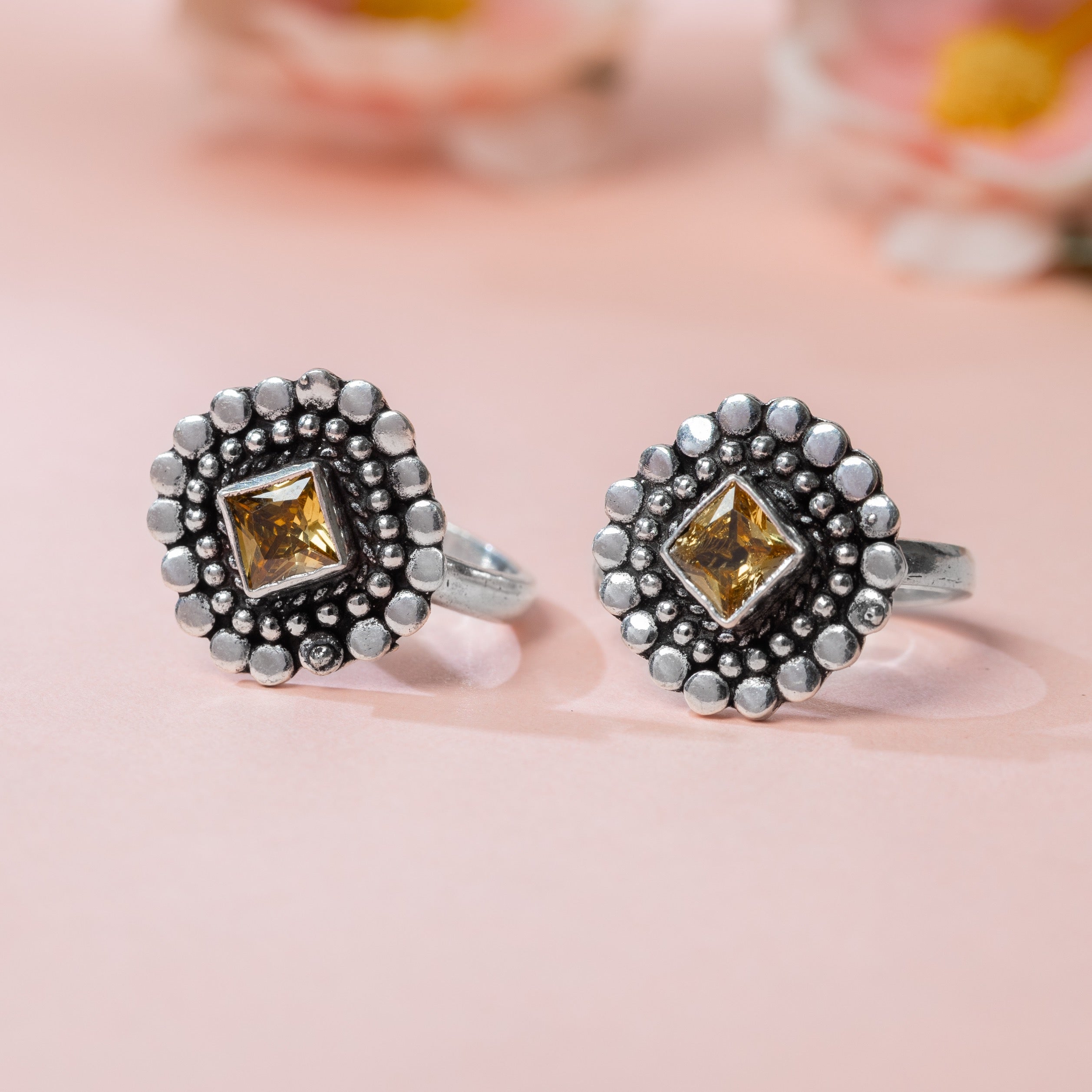 Chandrika Silver Toe Ring