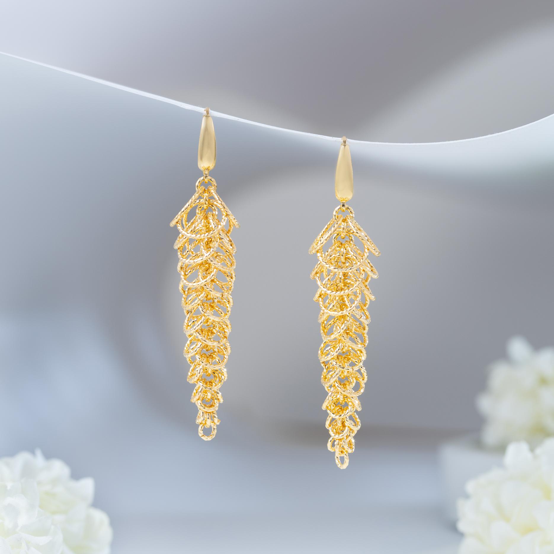 Elara Cascade Earrings