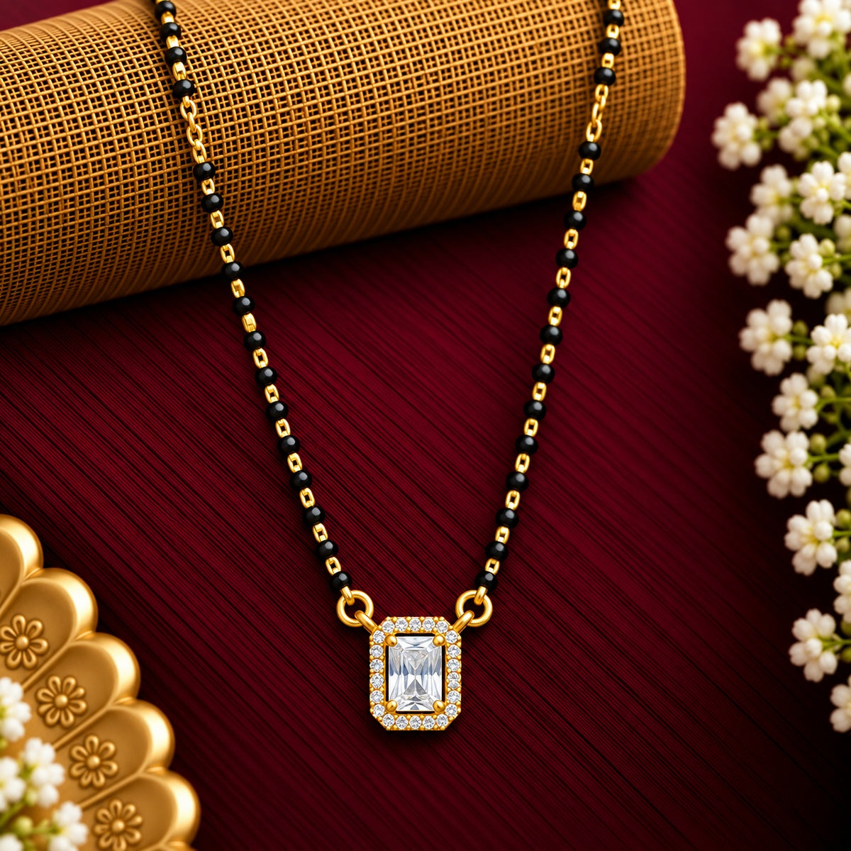 Emerald Glow Mangalsutra