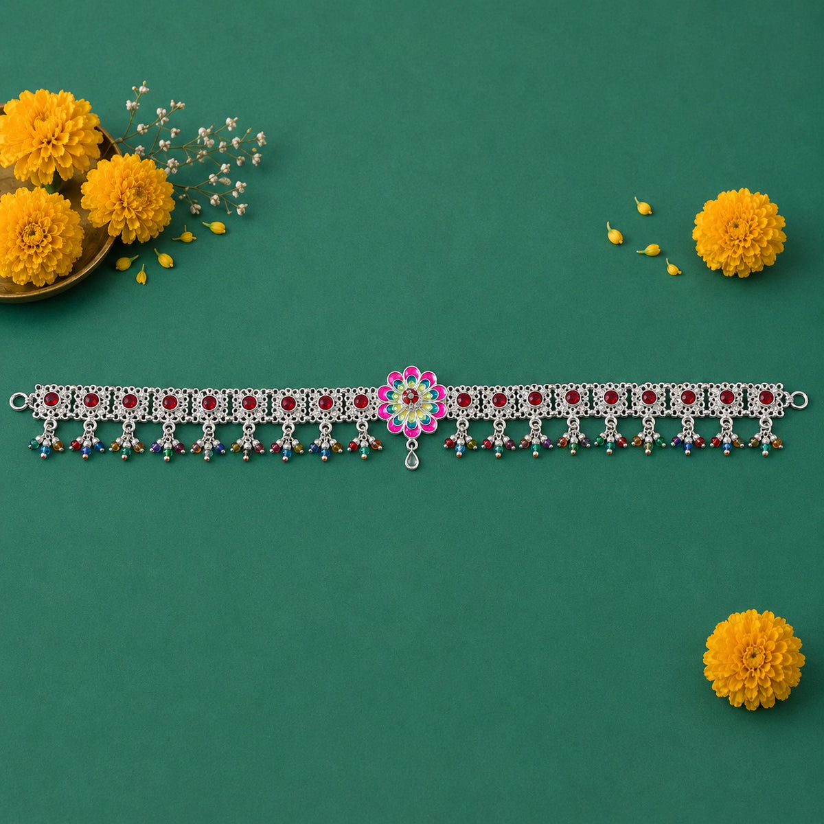 Floral Gauri Kamarband