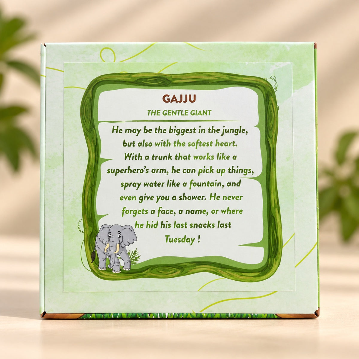 Gajju Jungle Safari Silver Coin Gift Box