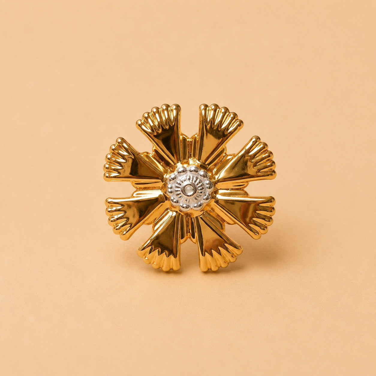 Golden Petals Flower