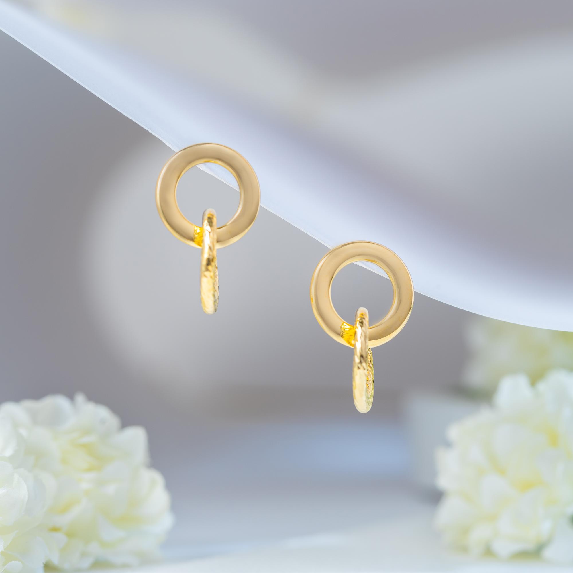 Infinity Link Earrings