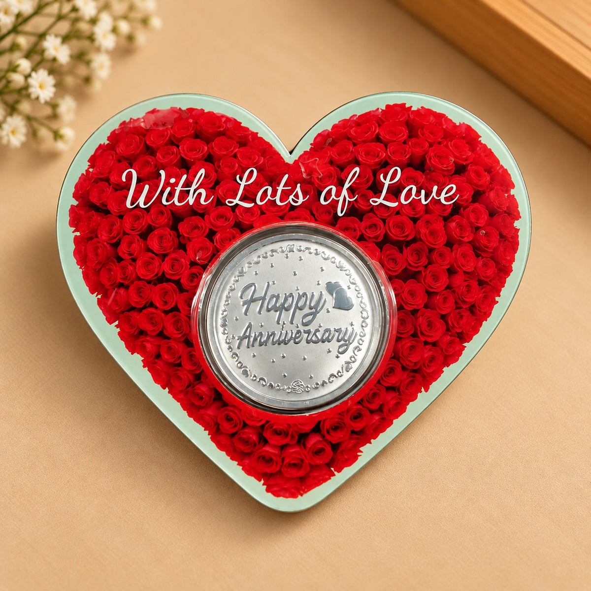 Lots of Love Anniversary Silver Coin Gift Card