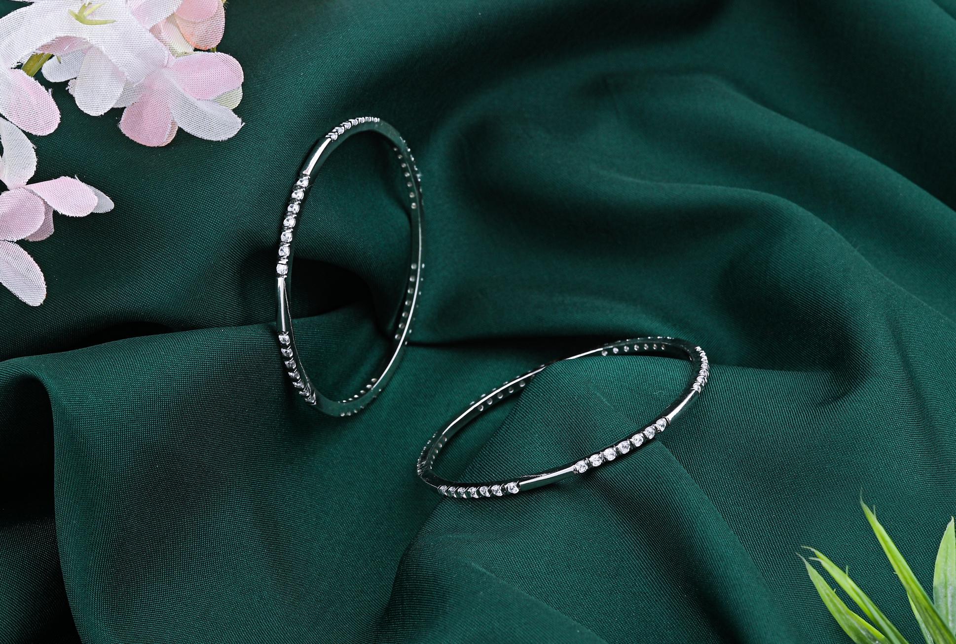 Lustre Line Bangles