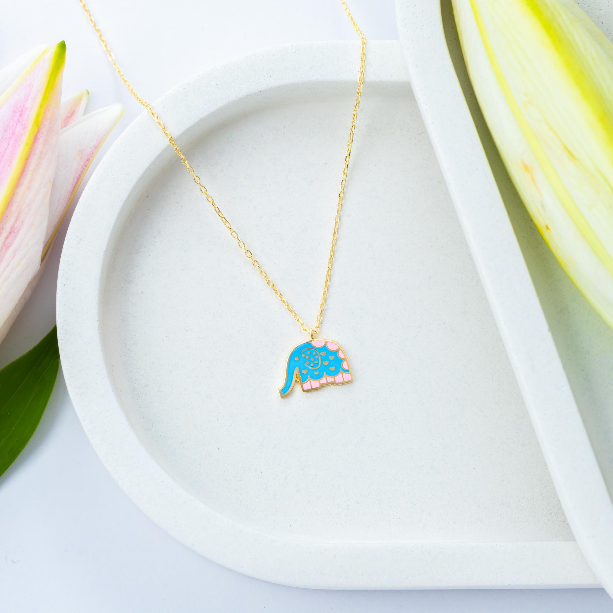 Tiny Trunk Necklace