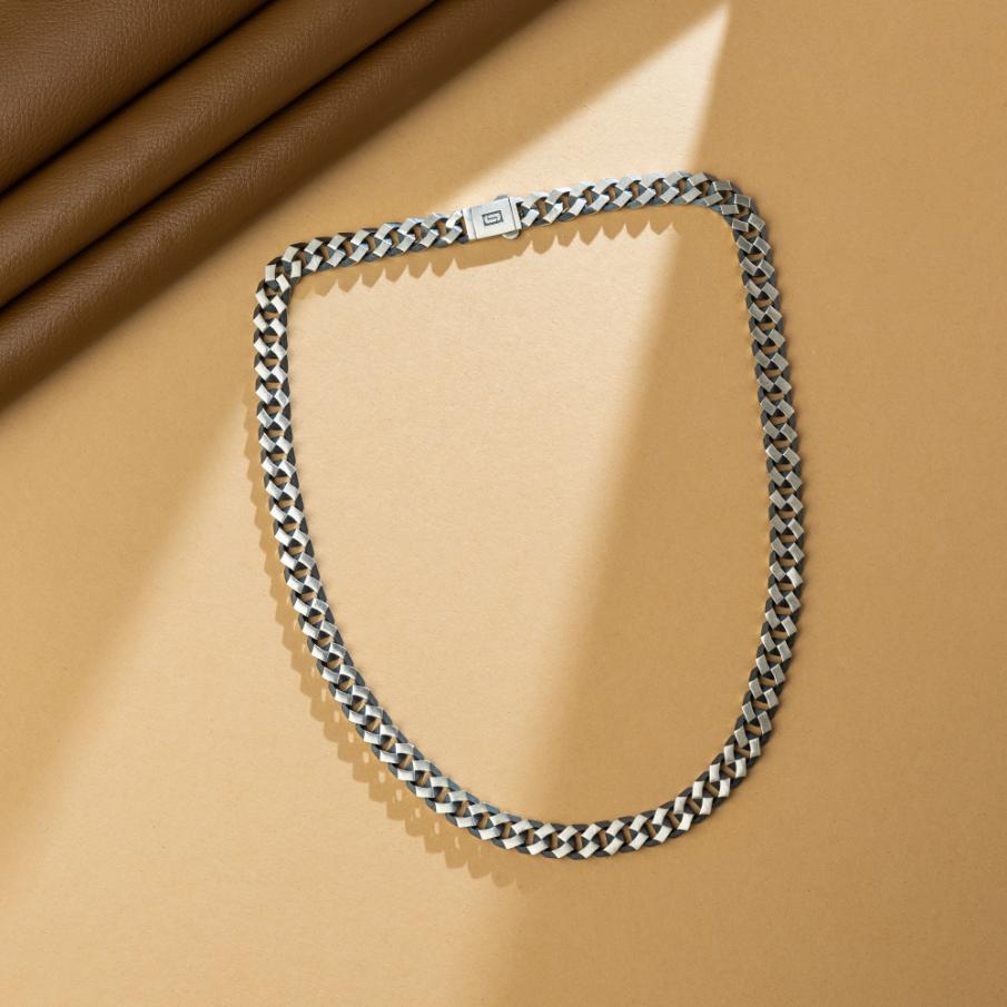 Titan Weave Silver Chain