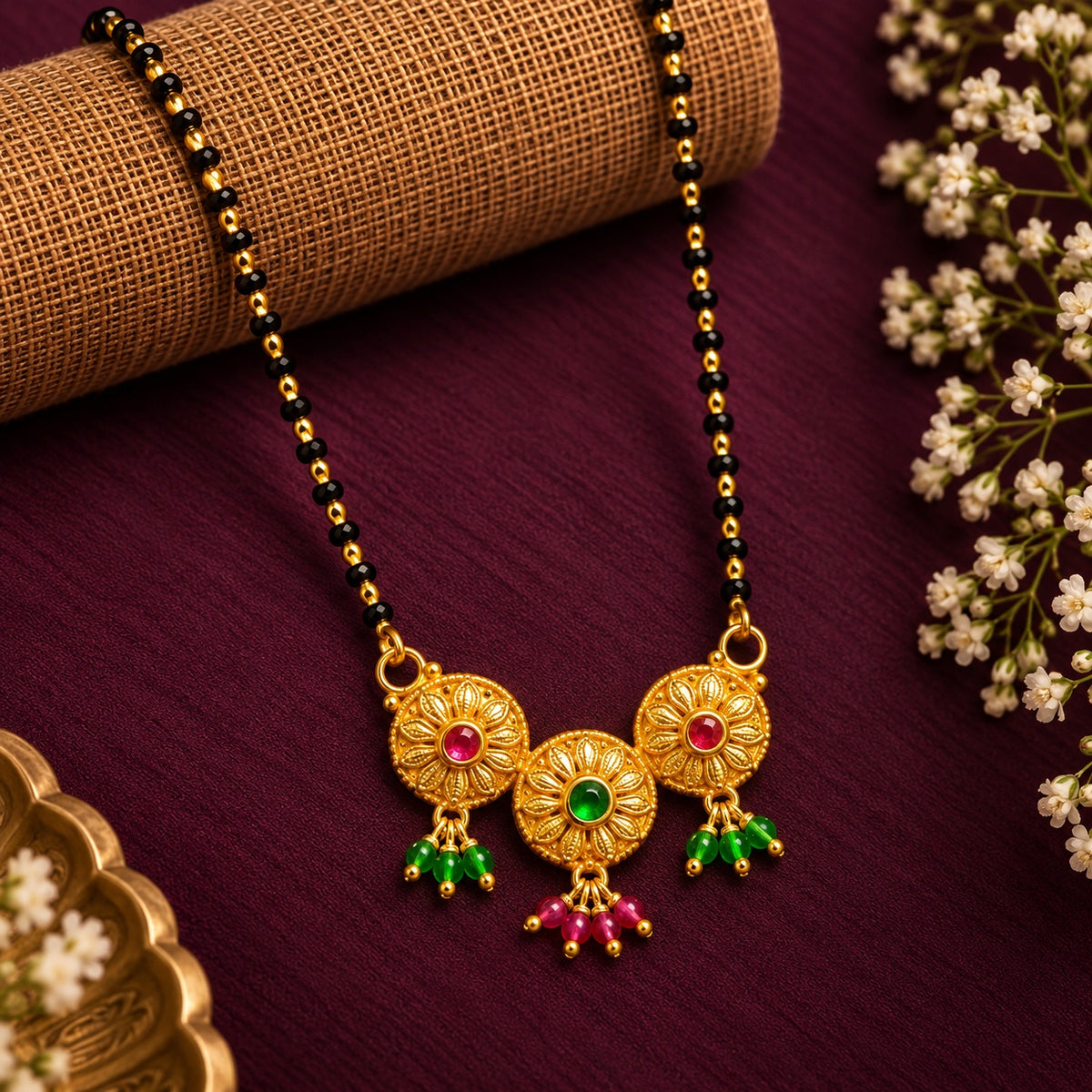 Triveni Pushpa Mangalsutra