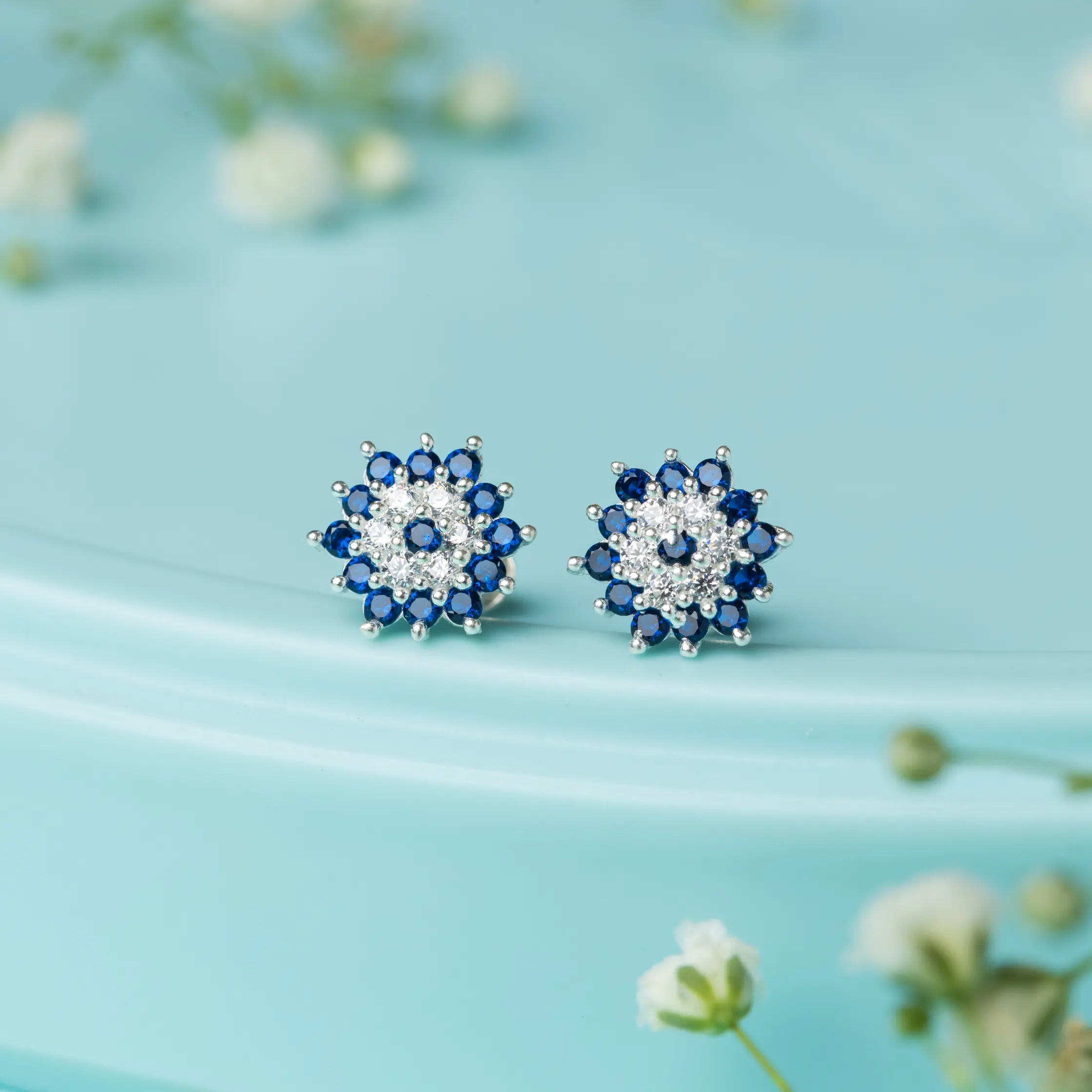 Whispers of blue Studs