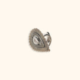 Pranjali Silver Ring - Antique