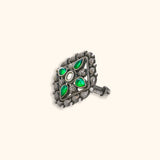 Sampada Silver Ring - Antique