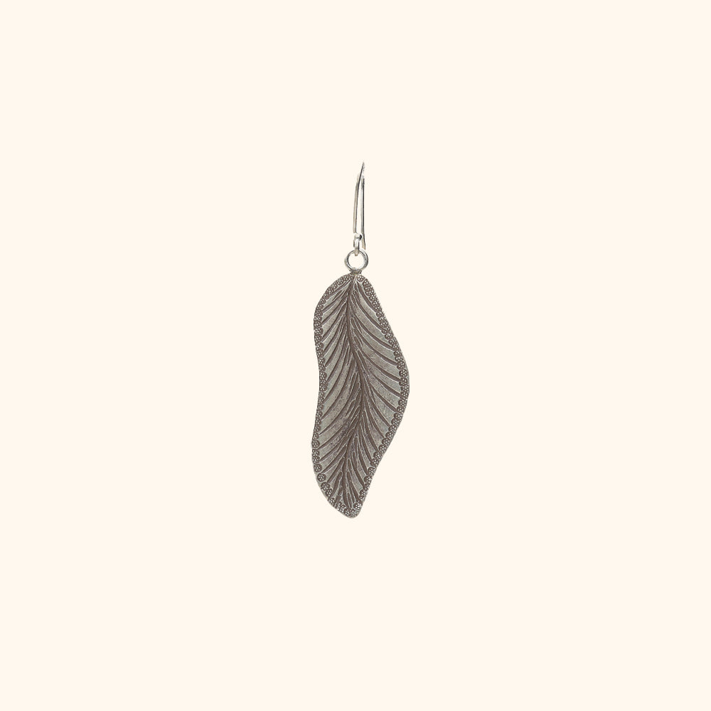 Leaf Shaped Hanging Earrings