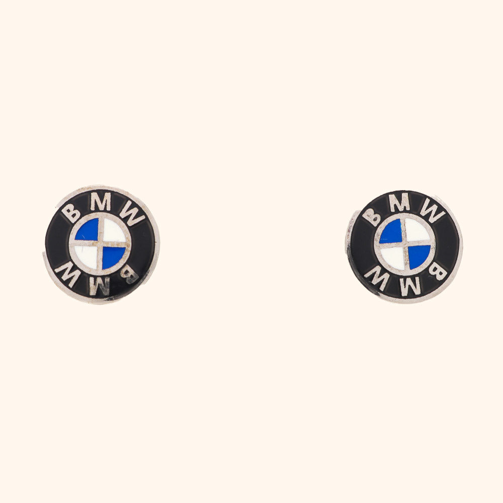 BMW Logo Round Earrings