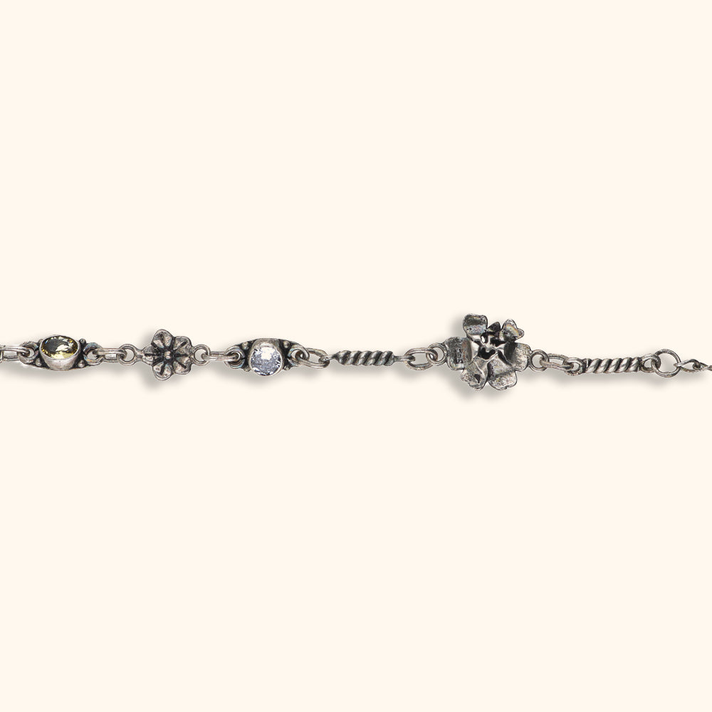 Fulrani - Oxidised Silver Bracelet
