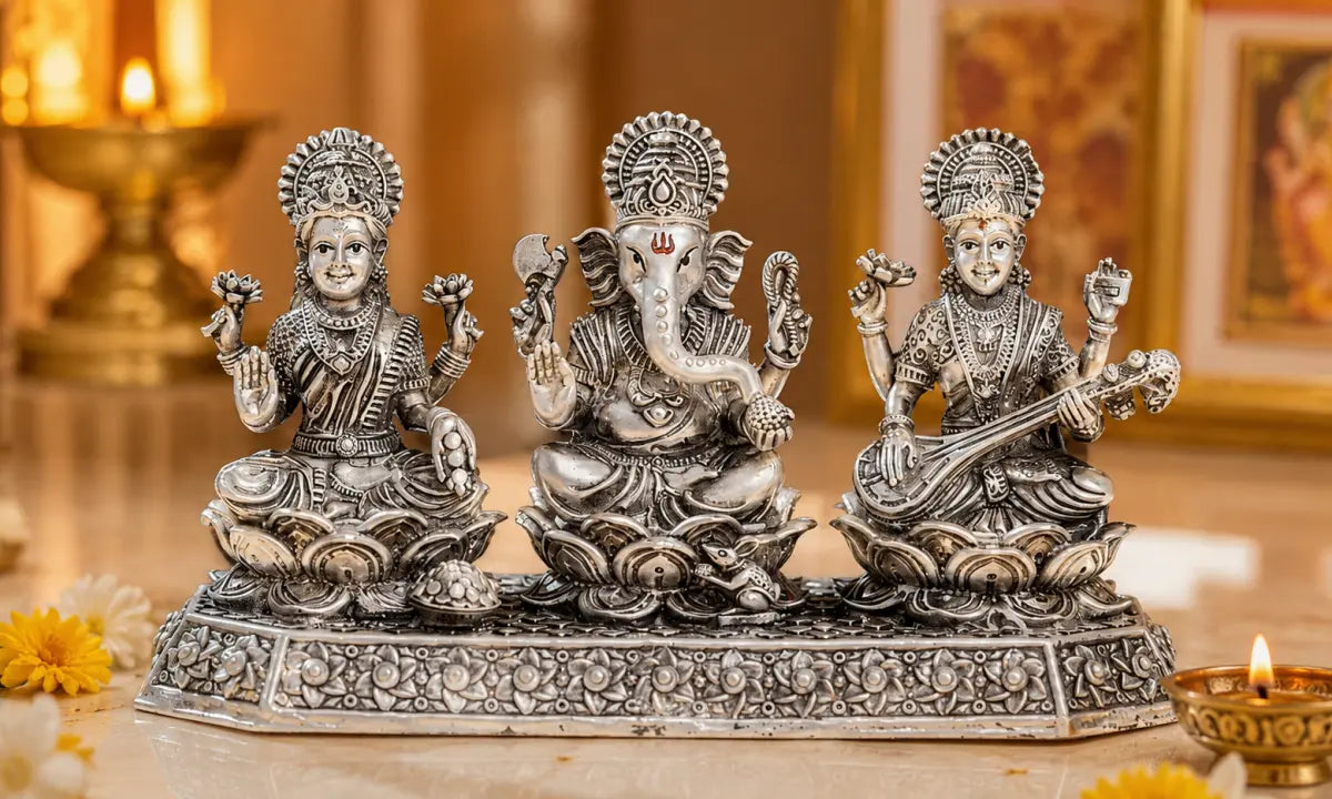Divine Essentials: Choosing the right silver idols for your home sanctuary