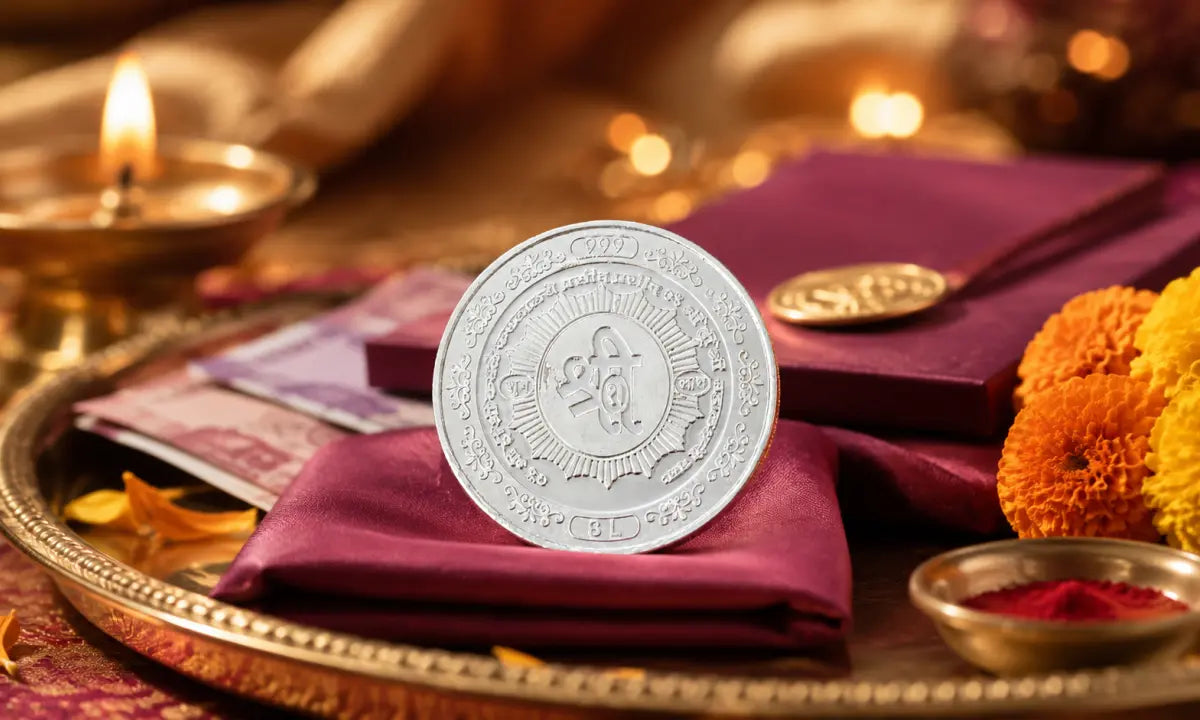 Silver Coins & Notes: Why Silver is the most auspicious token for Family Milestones