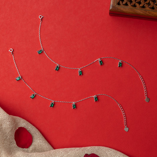 Jade Charm Payal