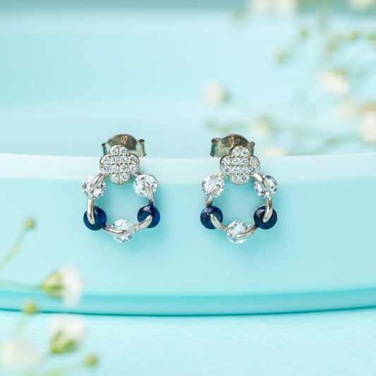 Sapphire Serenity Studs