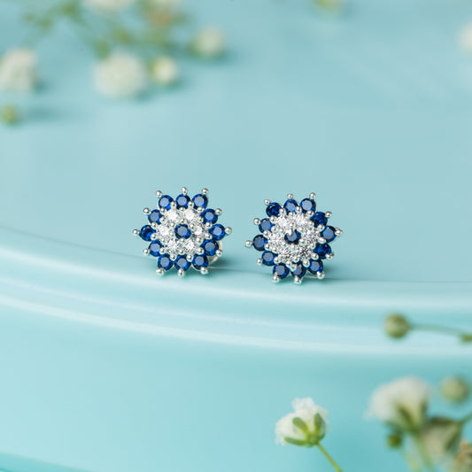Whispers of blue Studs