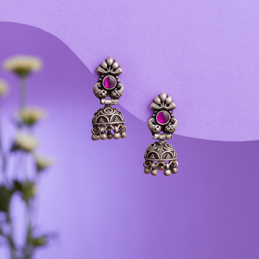Tradition with a Twinkle Jhumka