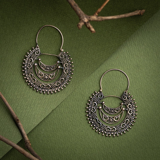 Silsila Silver Chaandbali