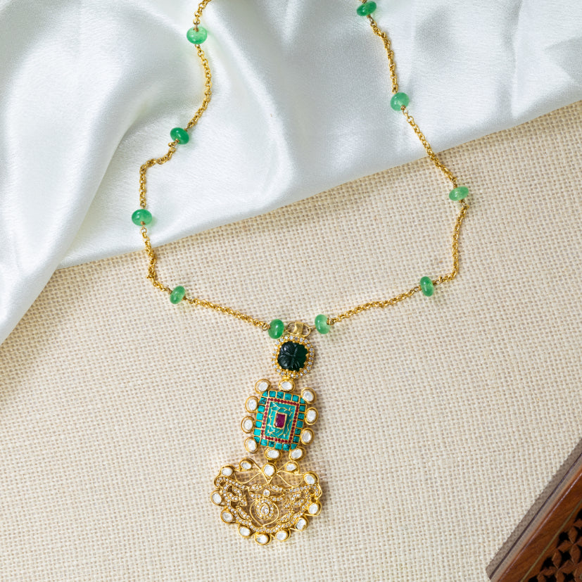 Sunehri Nakhre Necklace