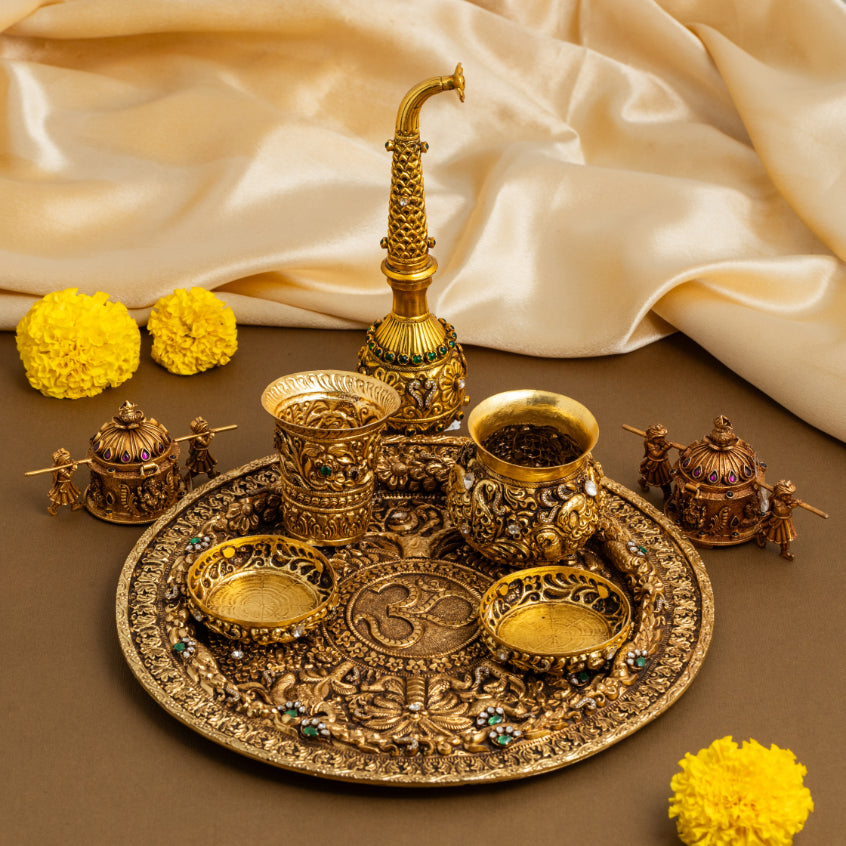 Suvarna Thali Set (8 Piece)