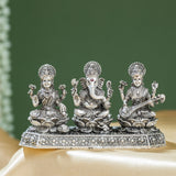 Goddess Saraswati, Goddess Laxmi and Lord Ganpati