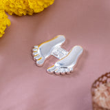 Goddess Laxmiji Charan Paduka - Small