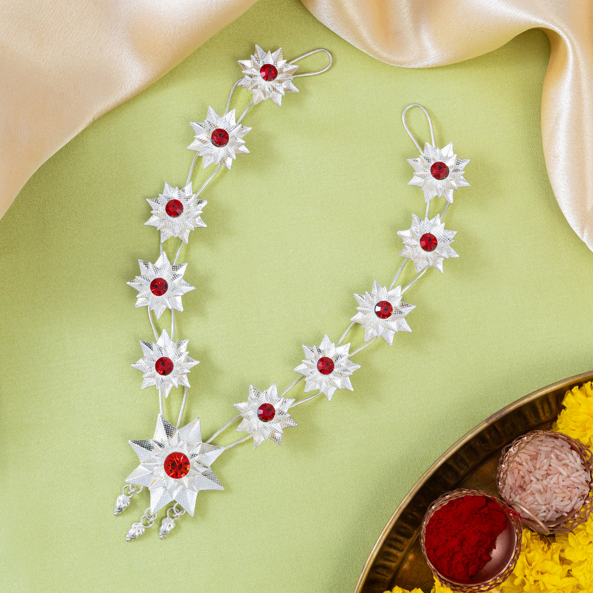 Flower Haar for Lord Ganeshji