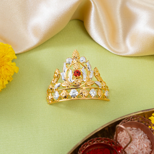 Small Gold Polish Mukut
