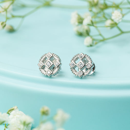 White Radiance Studs