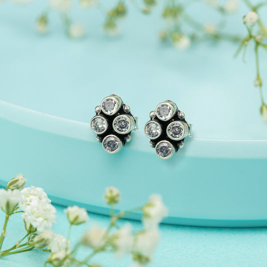 Noir Dainty Studs