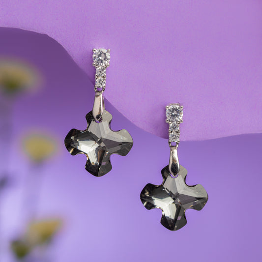 Noir Diamond Danglers