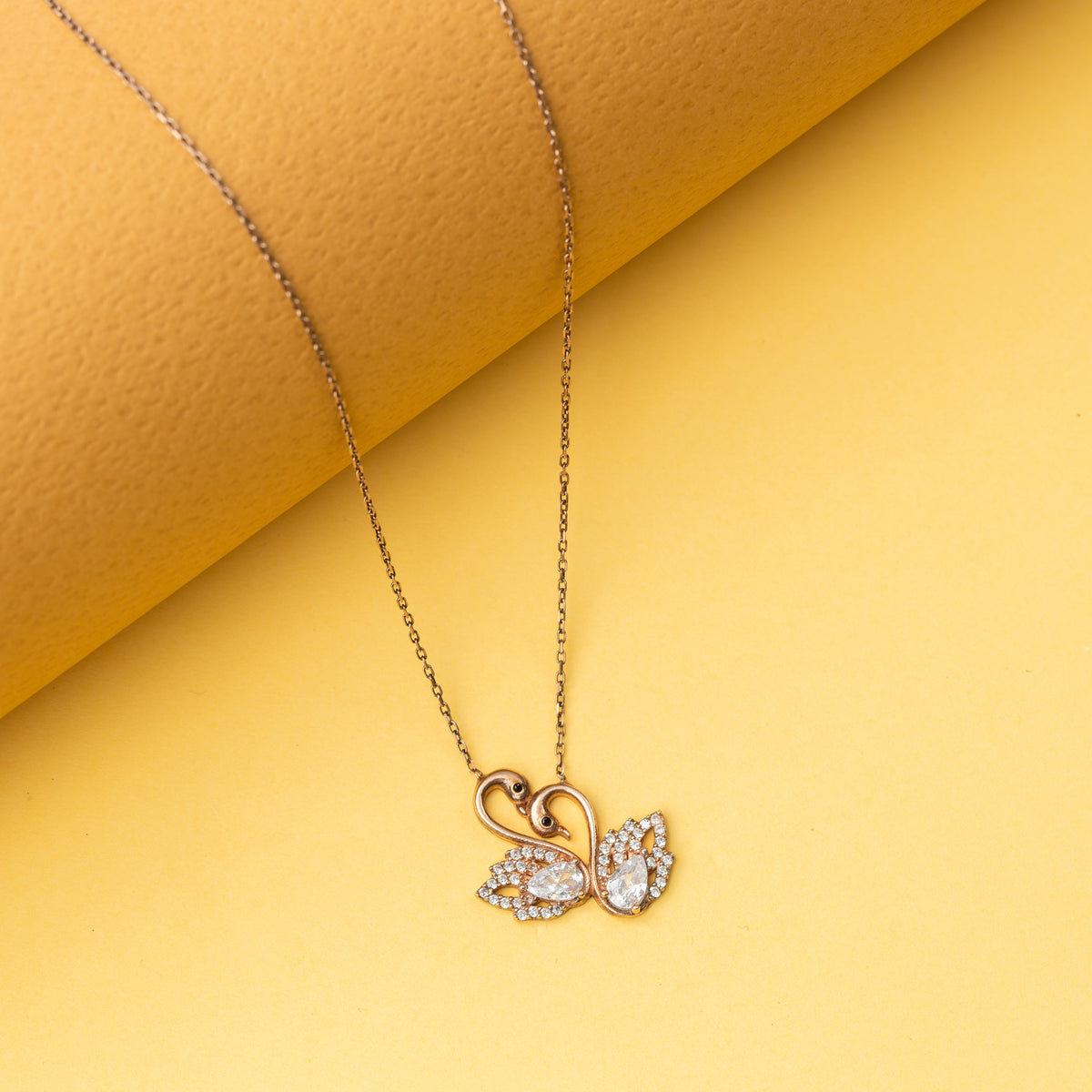 Eternal Swans Necklace
