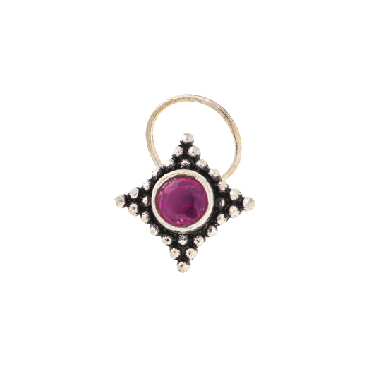 Pink Tara Taar Nose Pin