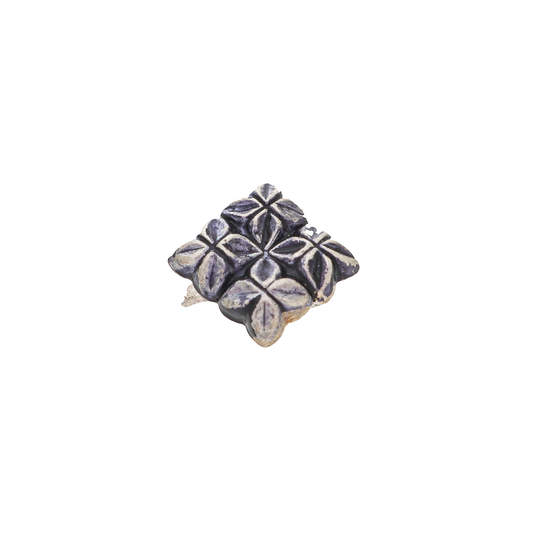 Tara Oxidised Clip On (Press) Nose Pin