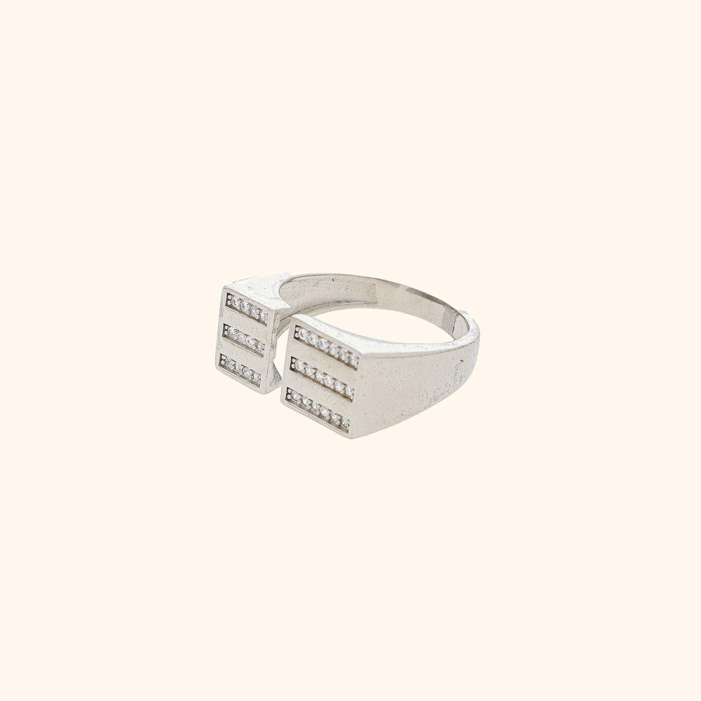 Stylish Statement Maker American Diamond Ring