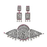 Lord Krishna Necklace Set