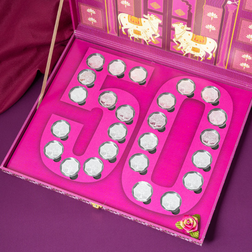 50 Anniversay / Birthday Coin Set